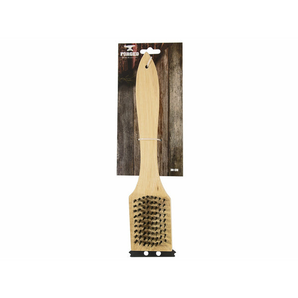 Barbecue Borstel - Hout - 30cm - BBQ